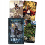 Tarot kaardim&auml;ngu komplekt The Witches Tarot mini kaardid 76x43 mm Llewellyn