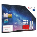 Metalboards magnettahvel, Linnutee ja puu 90x60 cm + Kingitused