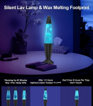 Aonesy laavalamp led laavalamp puldiga 17 v&auml;rvi muutev laavalamp valge vesi valge vaha laavalamp &ouml;&ouml;lamp kingitus j&otilde;uludeks s&uuml;nnip&auml;evaks valentinip&auml;evaks