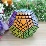 Funnygoo Shengshou 5x5 12 pinnaga Gigaminx megaminx v&otilde;luklots + &uuml;ks klotsi alus (must)