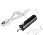 Dc 5 v kaasaskantav elektriline puur k&auml;sitsi usb puur koos 3 otsikuga pcb 0,7 kuni 1,3 mm k&auml;sit&ouml;&ouml; puuripadruni t&ouml;&ouml;riistad