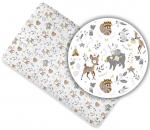 Voodilina My Baby kummiga, puuvillane, 120 x 60