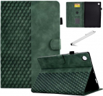 Fancity &uuml;mbris samsung galaxy tab a9+ 11 tolli 2023 jaoks, intelligentne unerežiimi &auml;ratusfunktsiooniga kaan koos aluse, pliiatsi hoidiku ja kaardipesaga galaxy tab a9 plus tahvelarvutile (sm-x210/x216/x218), roheline