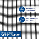 Teso Putukakaitse marli - S&auml;&auml;sev&otilde;rk - Kaitse s&auml;&auml;skede eest - L&auml;bipaistev klaaskiudkangas, Uv-kindel, m&uuml;&uuml;akse meetriga 200 cm hall