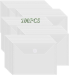 Otcraft 100 tk/komplekt 7x5 tolli l&auml;bipaistvad templite ja l&otilde;ikevormide hoiukotid plast&uuml;mbrikud Diy scrapbooking hoiustamise l&otilde;ikevormid &scaron;abloonide hoiustamine