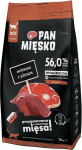 Pan Mięsko Pan Meat t&auml;iskasvanud kassidele koos veise- ja hirvelihaga, 1,6 kg
