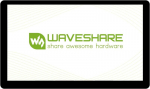 Waveshare 15,6-tolline mahtuvuslik puuteekraan 1920 x 1080 pikslit Lcd karastatud klaaskattega, Hdmi, Ips, &uuml;hildub Raspberry Pi/jetson Nano/pc/m&auml;ngukonsooliga