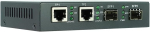 Lightem 4 pordiga 10/100/1000m ethernet switch 2 x rj45 ja 2 x sfp portidega