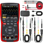 50mhz kahe kanaliga ostsilloskoop, 25000 loendusega digitaalne multimeeter, Dds signaaligeneraator, 3,5-tolline Lcd-ekraaniga 3-in-1 v&otilde;imsuse tester, 280msa/s k&otilde;rge diskreetimissagedusega professionaalne ostsilloskoop (xe-703s)