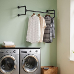 Riidepuu, 110 x 30 x 29.3 cm, Must