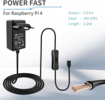 Toiteallikas Toiteallikas Raspberry Pi 4 / Orange Pi 5, 5v 4a Usb-c