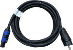 Nwp Toitekaabel 5 m Powercon Sinine kuni 230 V Schuko pistik - 3 x 2.5 mm&sup2; - Kummivooliku kaabel - Nac3fxxa-w-l Toite sisend (sinine)