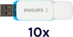 USB pulk Philips Snow Edition 2.0 Usb m&auml;lupulk Usb Flash Drive 10x 16gb Pc, s&uuml;learvuti, andmesalvestuse jaoks, lugemiskiirus kuni 21mb/s