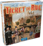 Days of Wonder, Ticket to Ride Amsterdam lauam&auml;ng, perelauam&auml;ng, lauam&auml;ng t&auml;iskasvanutele ja perele, rongim&auml;ng, alates 8. eluaastast, 2 kuni 4 m&auml;ngijale &ndash; hollandi keel
