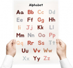 Aomhrek Abc plakatid lastele, t&auml;hestikuplakatid lasteaeda, t&auml;hestikuplakatid t&uuml;drukutele ja poistele, t&auml;htede &otilde;ppimine lasteaeda