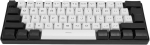 Xumiuziy 60% juhtmega m&auml;nguriklaviatuur, Mi Ni mehaanilise tunnetusega m&auml;nguriklaviatuur, &uuml;likompaktne Rgb taustavalgustusega ja 61 klahviga klaviatuur, ergonoomiline klaviatuur arvutile, valge