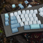Mintcaps Shoko klahvikatted 173 klahvi Cherry profiil Doubleshot sinised klahvikatted t&auml;iskomplekt Custom klaviatuuri klahvikatted Iso Ansi 60% 65% 70% 75% Cherry Mx Gateron Kailh l&uuml;lititele mehaanilistele klaviatuuridele
