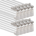 1attack.de Cat.6 patch v&otilde;rgukaabel (sftp Pimf) 1000mbit/s Rj 45, 90 kraadise nurga pistik, &uuml;hildub Cat5 Cat5e Cat6 Cat6a Cat7 Cat7a Cat8
