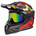 Cross motokiiver XL 61-62cm + prillid