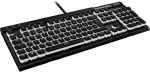 Hyperx Pudding Keycaps - t&auml;ielik klahvikomplekt - Abs - Uk paigutus - Oem profiil - must