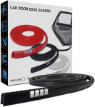 Leadtops auto ukse servakaitse, 5 m u-kujulised kummiservad, trimmimine, auto ukse kaitse, must v&auml;rv