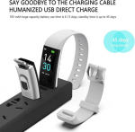 Supbro 0,96-tolline nutikell sammulugeja nutikell fitness k&auml;epael veekindel automaatne aktiivsuse ja une j&auml;lgimise nutikell