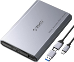 V&auml;lise k&otilde;vaketta adapter Orico alumiiniumist k&otilde;vaketta korpus 2.5 tolli usb-c 3.2 6gbps v&auml;line ssd korpus 2.5 tolli sata hdd ssd maksimaalselt 6tb usb c/a 2-in-1 kaabliga, toetab uasp (dd25c3)