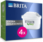 Brita Maxtra Pro Extra katlakivi kaitsega veefiltri kassett &ndash; 4 tk pakis &ndash; originaal Brita asenduskassett seadme maksimaalseks kaitseks ning katlakivi, lisandite ja kloori v&auml;hendamiseks