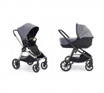 Universaalne jalutusk&auml;ru Baby Jogger City Sights 2in1, tume kiltkivi