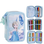 Disney Frozen Frosty t&auml;idetud pliiatsi&uuml;mbris