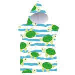 Kapuutsiga pont&scaron;o 60x120 Turtles p&uuml;hader&auml;tik