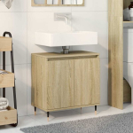 vannitoakapp, Sonoma tamm, 58 x 33 x 60 cm, tehispuit CFE7629071