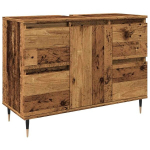 vannitoakapp, vana puit, 80 x 33 x 60 cm, tehispuit CFE9813435
