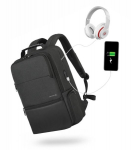 Swissten s&uuml;learvuti seljakott 15.6" koos USB pesaga