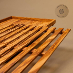 Das Olivenholzbrett&reg; leiva l&otilde;ikelaud kogumiskonteineri / pururestiga, 35 cm x 25 cm