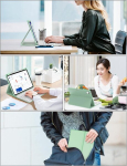 Jademall Klaviatuur Ipad Air 11 m2 - Juhtmevaba klaviatuur Ipad Air 11 m2 2024/air 11 m3 2025 jaoks, kaitse&uuml;mbris pliiatsi hoidjaga, Qwertz saksa