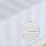 Super Mundo 90029 lukuga madratsikate, 180 x 190 cm / 180 x 200 cm, hingav, tolmulestakindel, imav, valgete triipudega (voodi 180 cm)