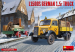 Miniart 38051 1:35 saksa transpordiveok L1500s 1.5t - t&auml;pne koopia, mudeliehitus, plastikkomplekt, veoautokomplekt, autokomplekt, komplekt t&auml;iskasvanutele