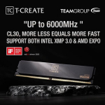 RAM DDR5 - TEAMGROUP - T-Create Expert CL30 - 2 x 16 Go - 6000 MHz - Eluaegne garantii