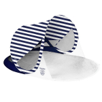 Ise kokkupandav rannatelk Spokey Srtatus, valge/sinine