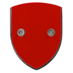 Embleem logo Porsche Stuttgart koos kinnitusega Copper