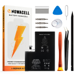 Telefoni aku Komplekt Aku iPhone 14 Pro Max jaoks, Suurem mahtuvus 4750 mAh, NOWACELL
