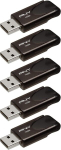 USB pulk Pny Attach&eacute; 4 Usb 2.0 m&auml;lupulgad, 16gb, 5 tk, must