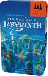 Schmidt Spiele Drei Magier Games 51401, The Magic Labyrinth, kolme v&otilde;luri reisikomplekt metallkarbis, mitmev&auml;rviline