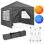 Aiapaviljoni telk 3x3 m Pop-Up 4 k&uuml;lgseinaga MultiGarden
