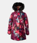 Huppa T&uuml;drukute talveparka VIVIAN, burgundy pattern