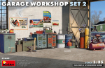Liimitav mudel MiniArt 35668 Garage Workshop Set 2 1/35