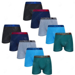 Meeste bokserid, &uuml;hev&auml;rvilised, GIANVAGLIA, 10 paari komplektis ZHU-024-XXXL