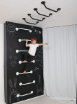 Universaalne ristlatt Sanro-R, komplekt 7 tk, must, -