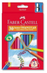 V&auml;rvipliiatsid Faber-Castell Jumbo 30-v&auml;rvi kolmetahulised
